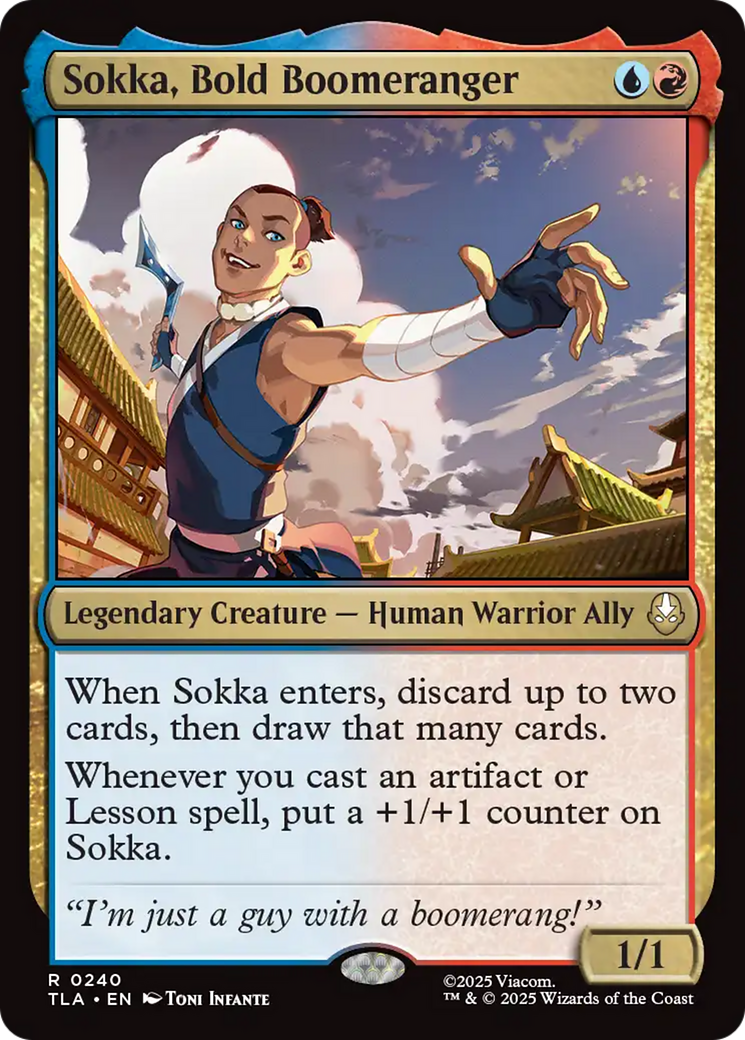 Sokka, Bold Boomeranger — Avatar: The Last Airbender