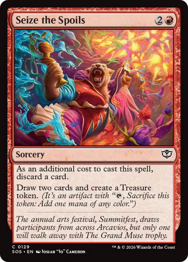 Seize the Spoils — Secrets of Strixhaven
