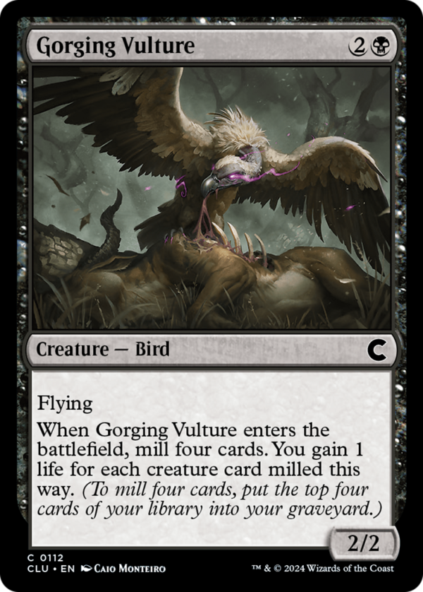 Gorging Vulture — Ravnica: Clue Edition