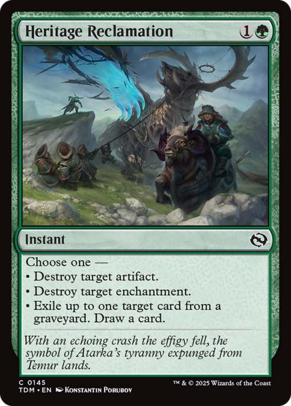 Heritage Reclamation — Tarkir: Dragonstorm