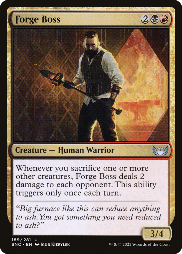 Forge Boss — Streets of New Capenna
