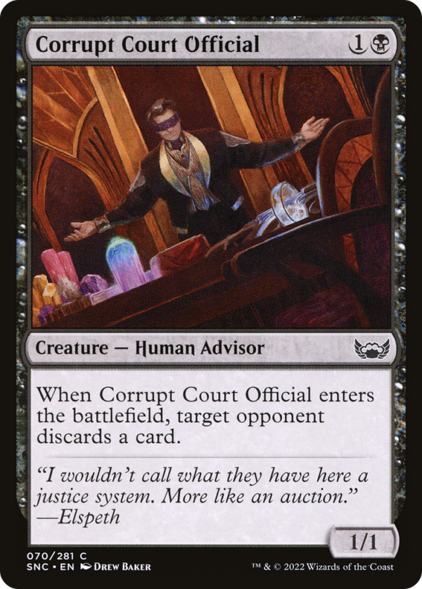 Corrupt Court Official — Streets of New Capenna