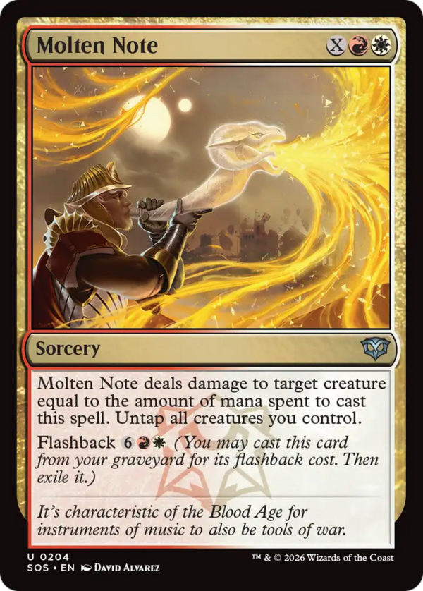Molten Note — Secrets of Strixhaven