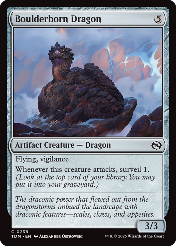 Boulderborn Dragon — Tarkir: Dragonstorm