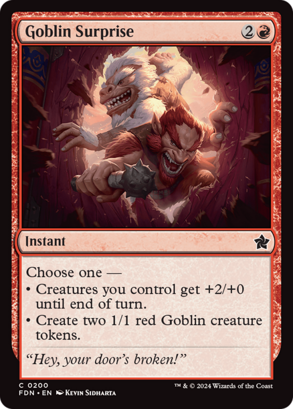 Goblin Surprise — Foundations