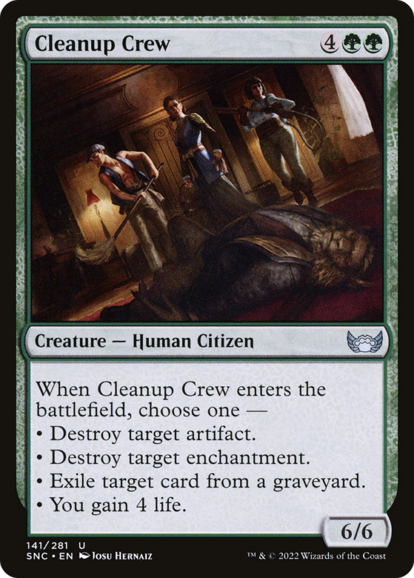 Cleanup Crew — Streets of New Capenna