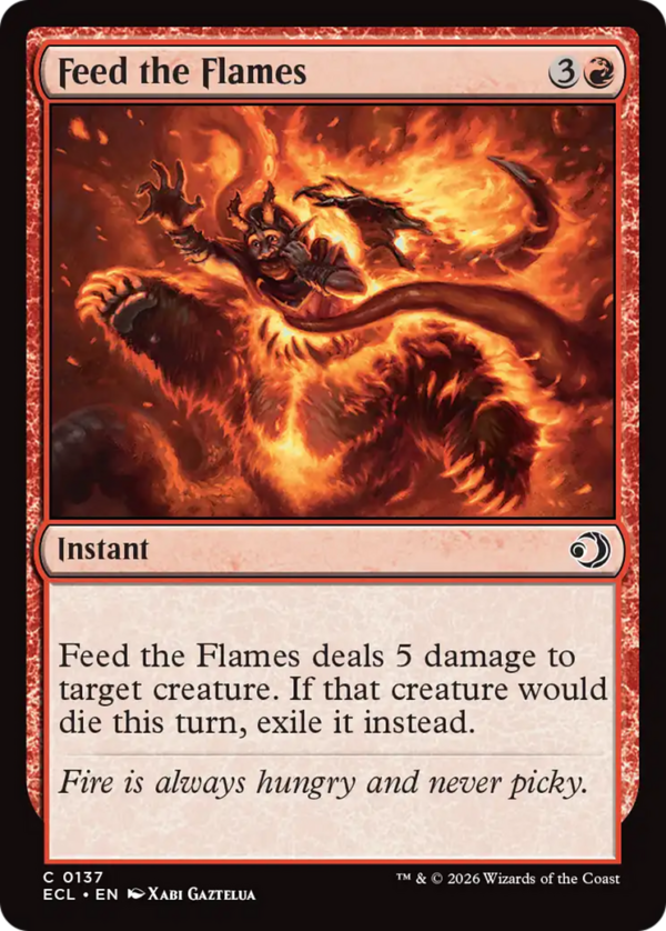 Feed the Flames — Lorwyn Eclipsed