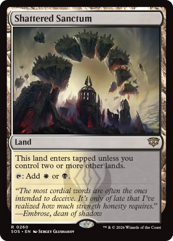 Shattered Sanctum — Secrets of Strixhaven