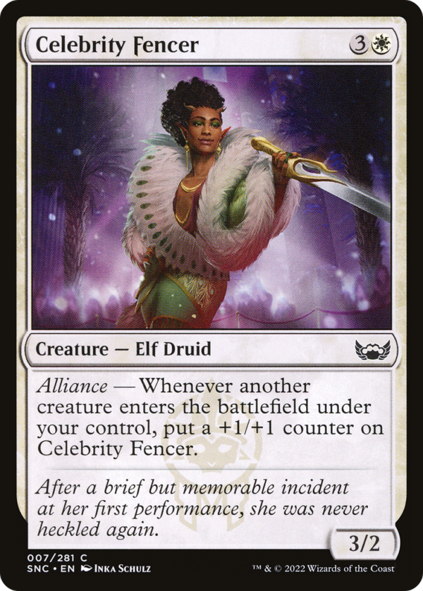 Celebrity Fencer — Streets of New Capenna