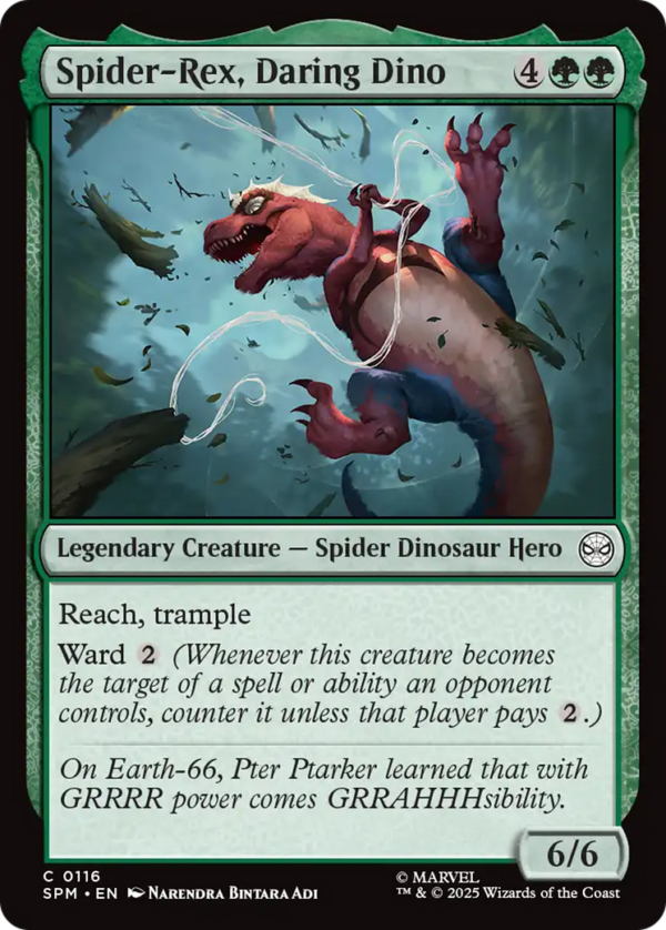 Spider-Rex, Daring Dino — Marvel's Spider-Man