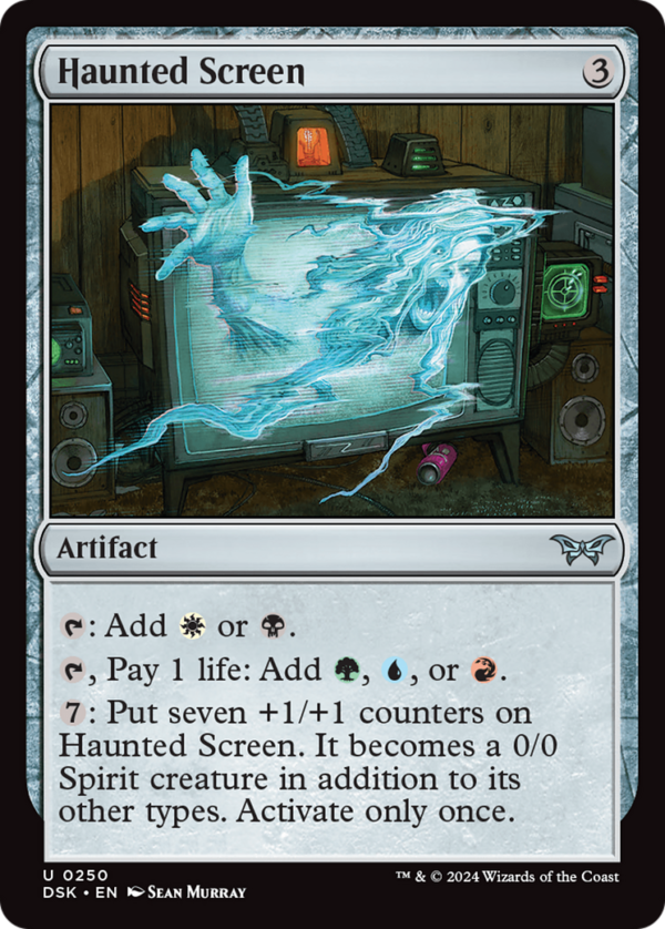 Haunted Screen — Duskmourn: House of Horror