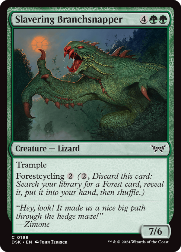 Slavering Branchsnapper — Duskmourn: House of Horror