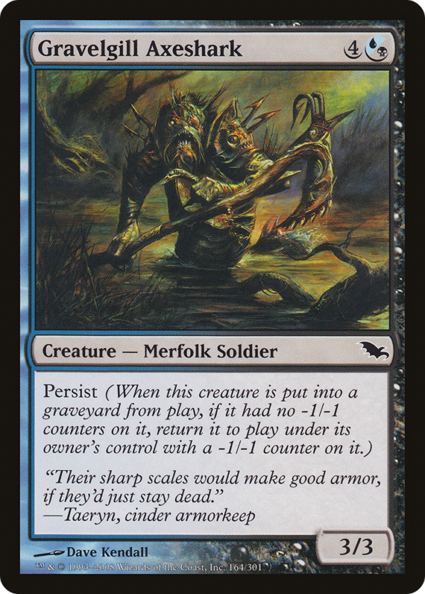 Gravelgill Axeshark — Shadowmoor