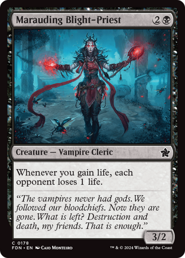 Marauding Blight-Priest — Foundations (Foil)