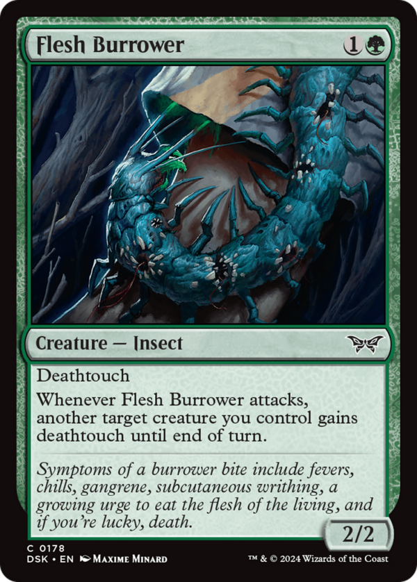 Flesh Burrower — Duskmourn: House of Horror