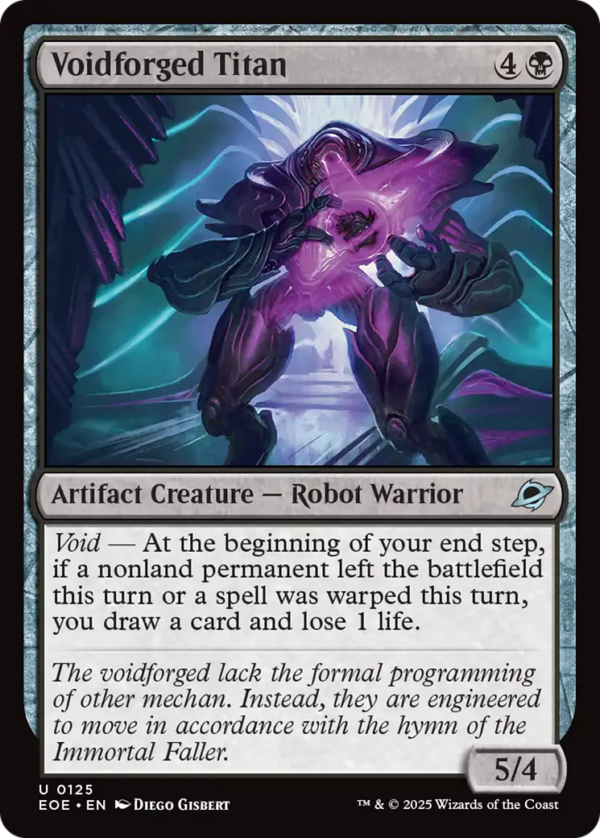 Voidforged Titan — Edge of Eternities (Foil)