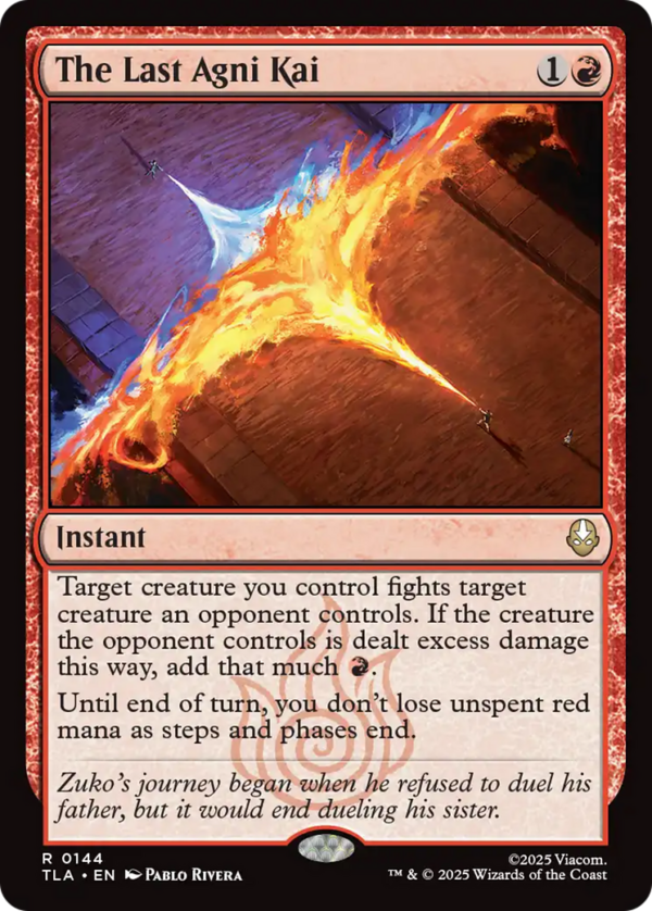 The Last Agni Kai — Avatar: The Last Airbender (Foil)