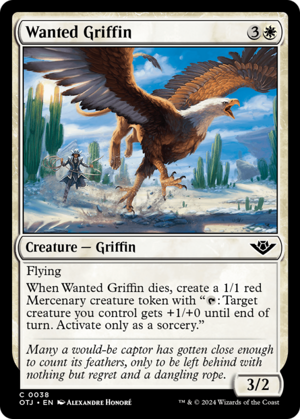 Wanted Griffin — Outlaws of Thunder Junction