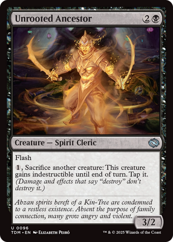 Unrooted Ancestor — Tarkir: Dragonstorm (Foil)