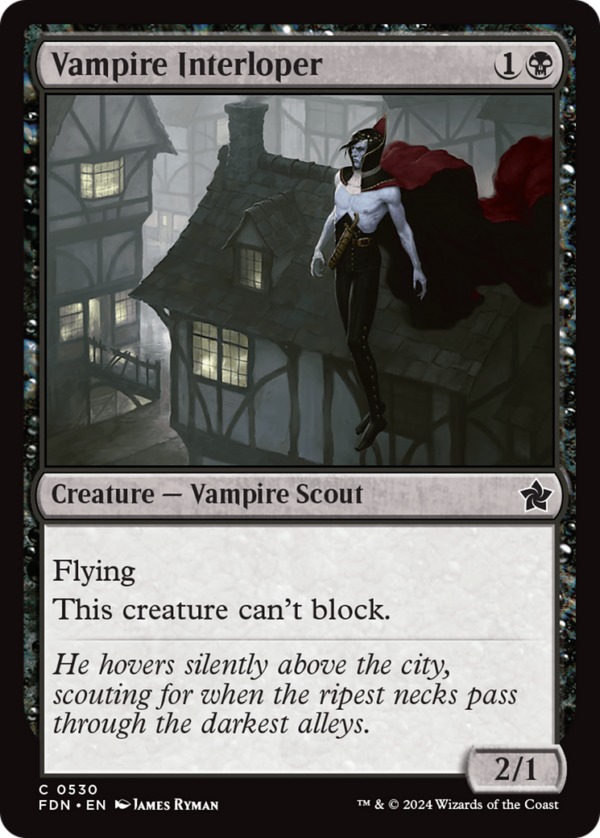 Vampire Interloper — Foundations