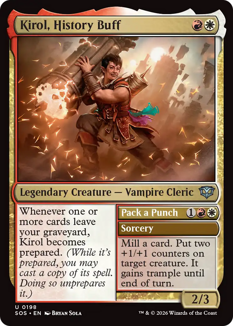 Kirol, History Buff // Pack a Punch — Secrets of Strixhaven