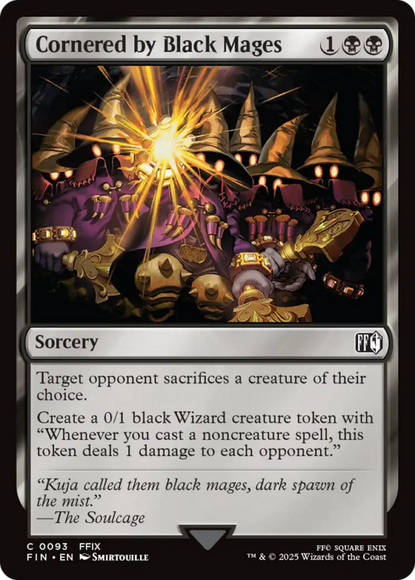 Cornered by Black Mages — Final Fantasy