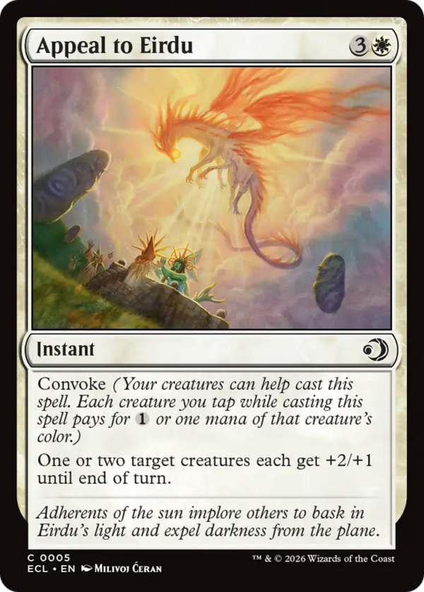 Appeal to Eirdu — Lorwyn Eclipsed