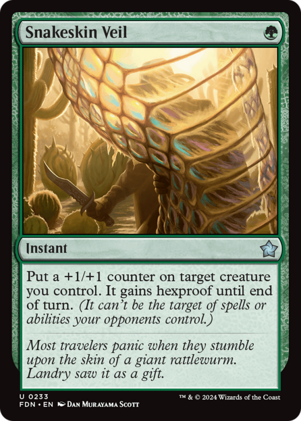 Snakeskin Veil — Foundations