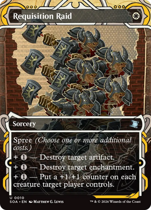 Requisition Raid — Secrets of Strixhaven Mystical Archive · Borderless