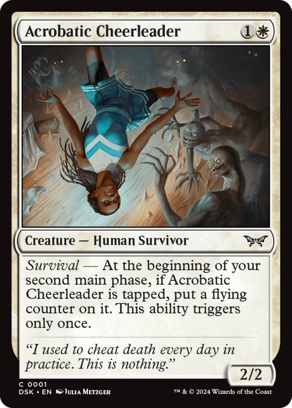 Acrobatic Cheerleader — Duskmourn: House of Horror