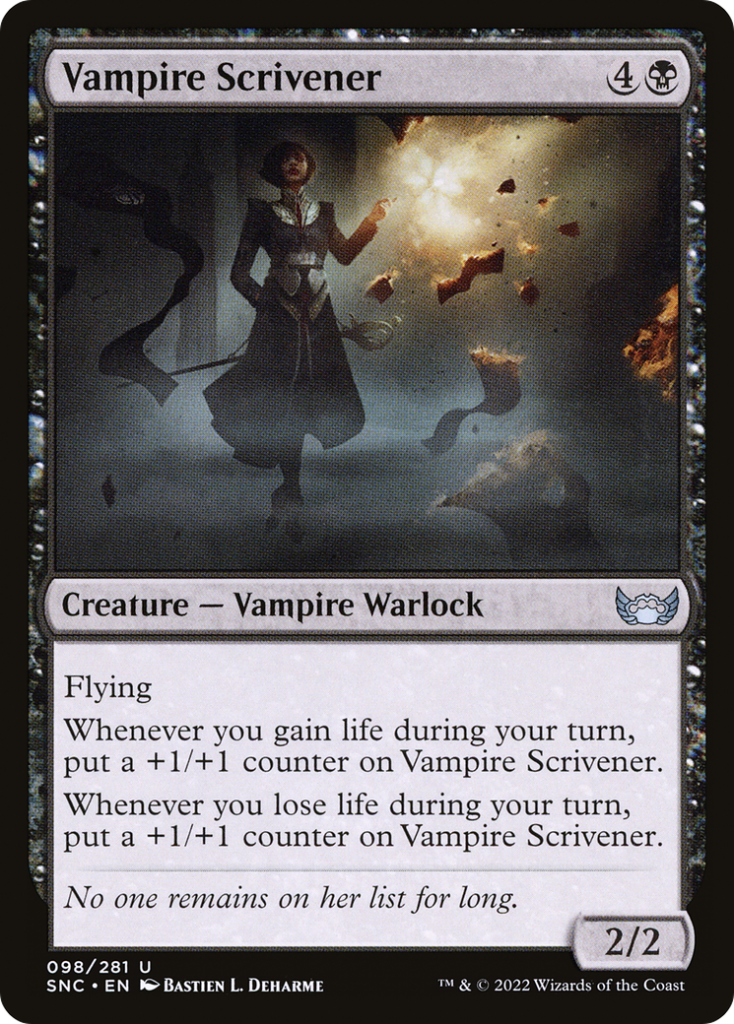 Vampire Scrivener — Streets of New Capenna