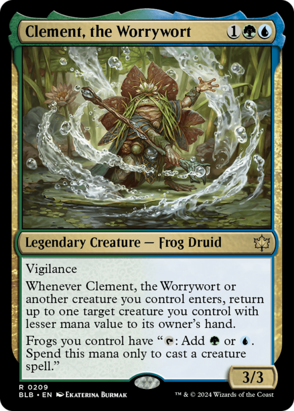 Clement, the Worrywort — Bloomburrow