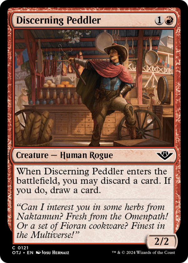 Discerning Peddler — Outlaws of Thunder Junction