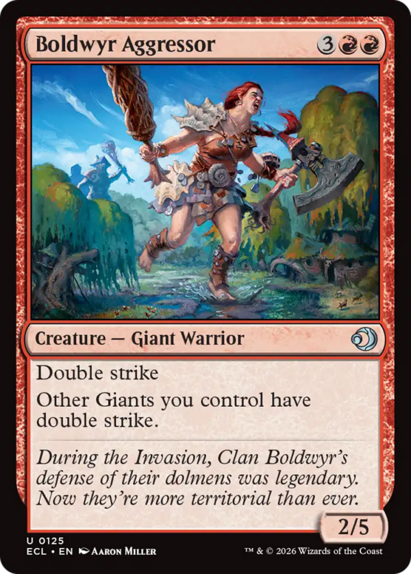 Boldwyr Aggressor — Lorwyn Eclipsed
