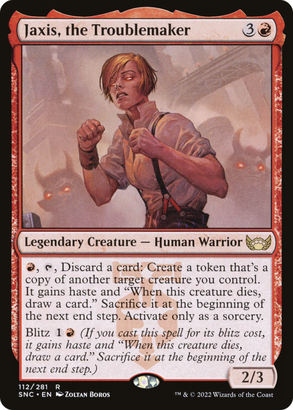 Jaxis, the Troublemaker — Streets of New Capenna