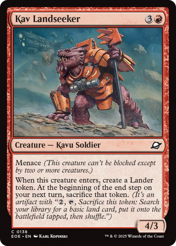 Kav Landseeker — Edge of Eternities