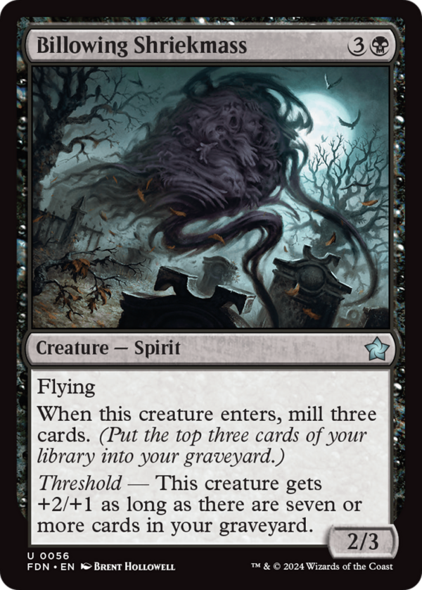 Billowing Shriekmass — Foundations
