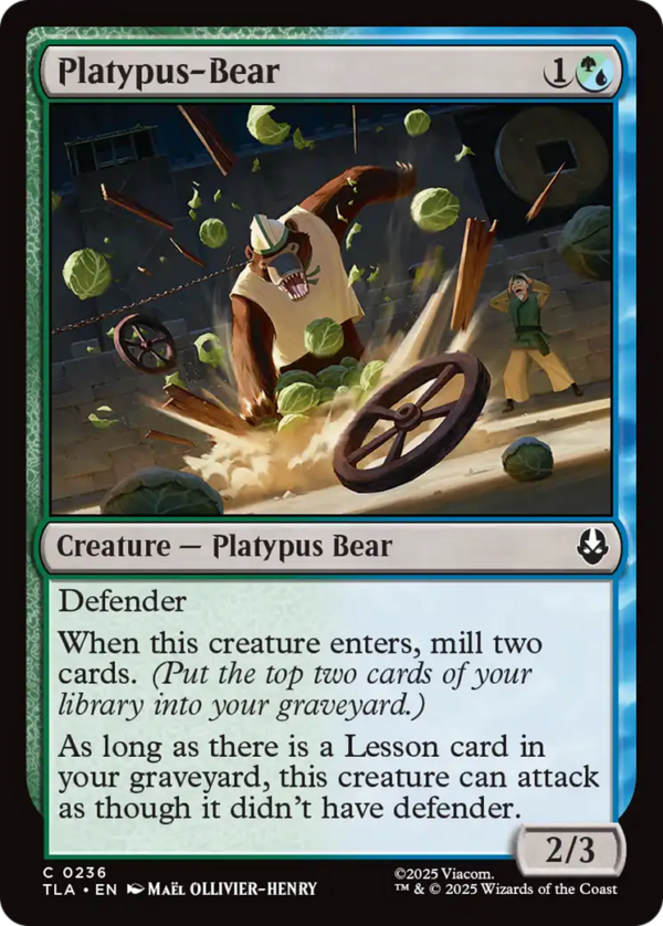 Platypus-Bear — Avatar: The Last Airbender