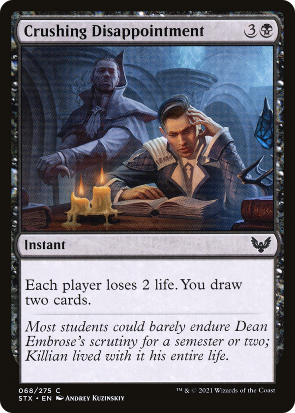 Crushing Disappointment — Strixhaven: School of Mages
