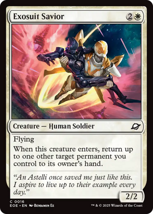 Exosuit Savior — Edge of Eternities