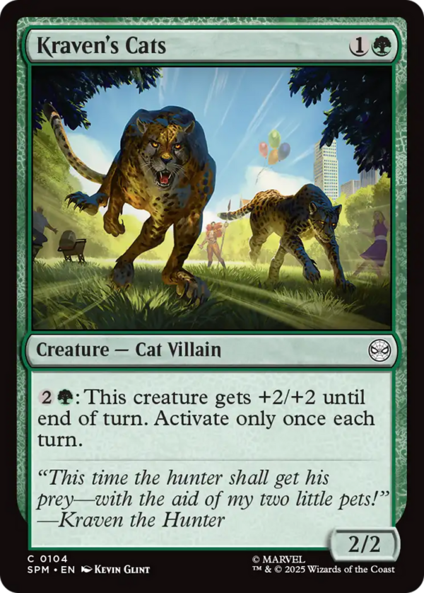 Kraven's Cats — Marvel's Spider-Man