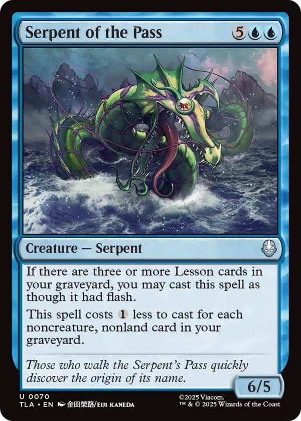 Serpent of the Pass — Avatar: The Last Airbender (Foil)