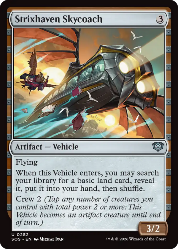 Strixhaven Skycoach — Secrets of Strixhaven (Foil)