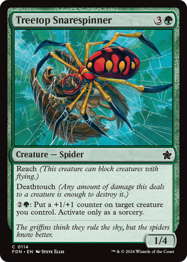 Treetop Snarespinner — Foundations