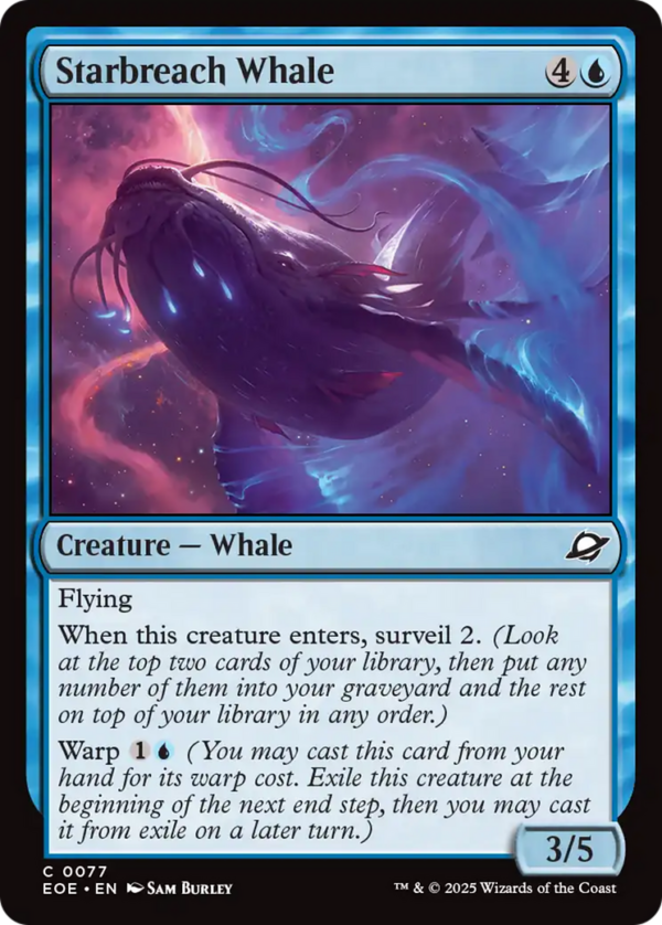 Starbreach Whale — Edge of Eternities