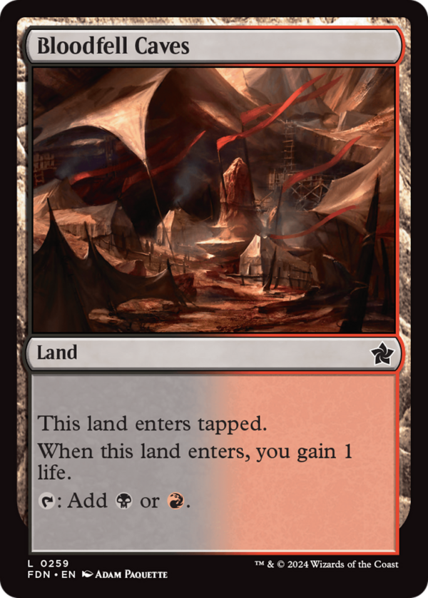 Bloodfell Caves — Foundations