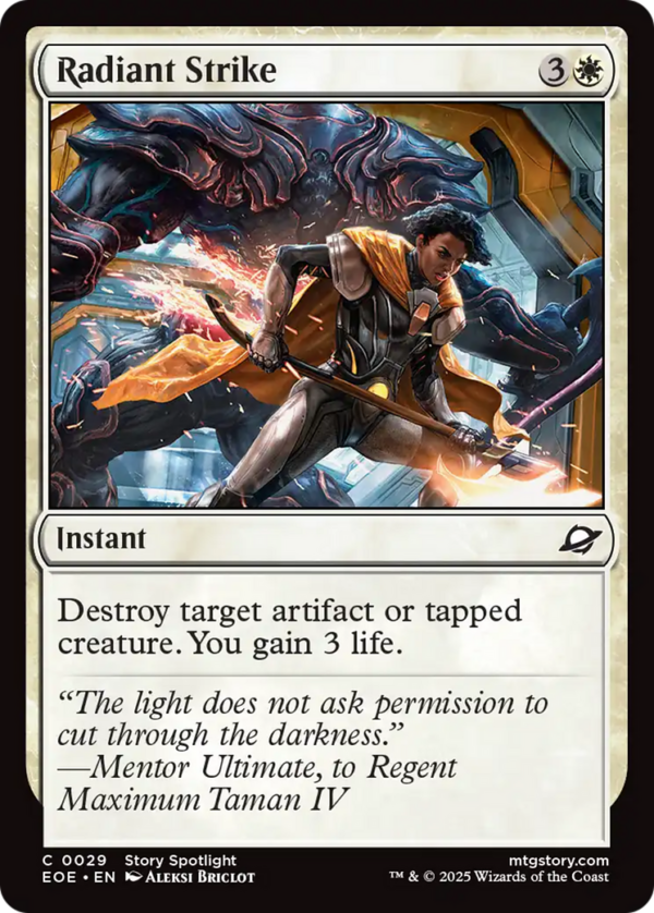 Radiant Strike — Edge of Eternities