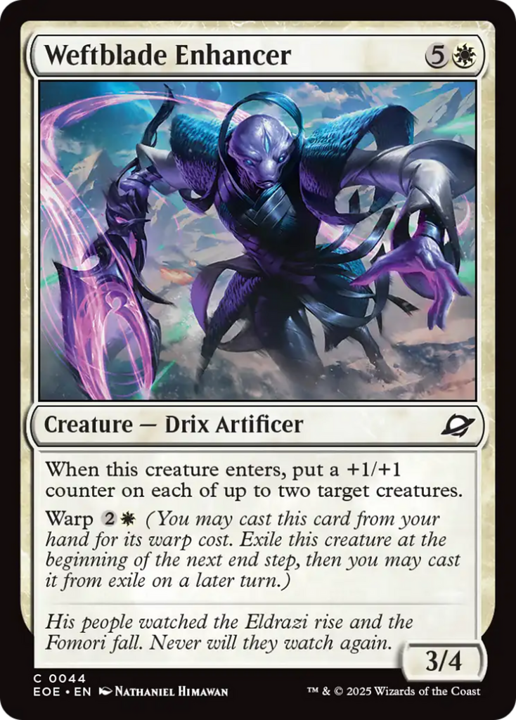 Weftblade Enhancer — Edge of Eternities