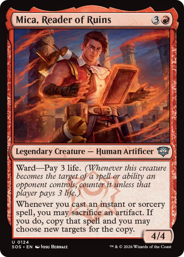 Mica, Reader of Ruins — Secrets of Strixhaven