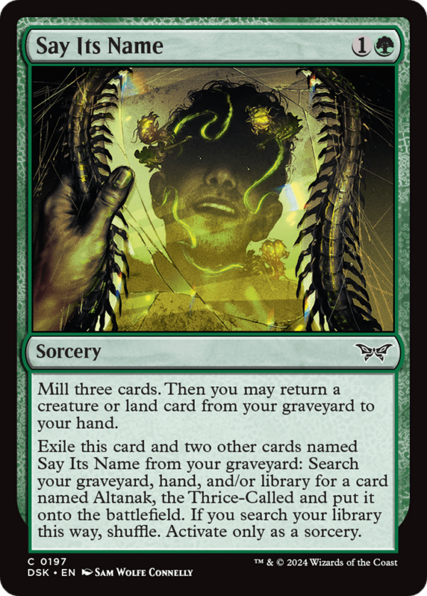 Say Its Name — Duskmourn: House of Horror (Foil)